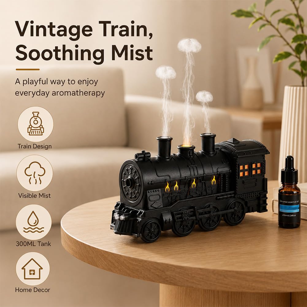 Difusor De Tren Navideño (White)