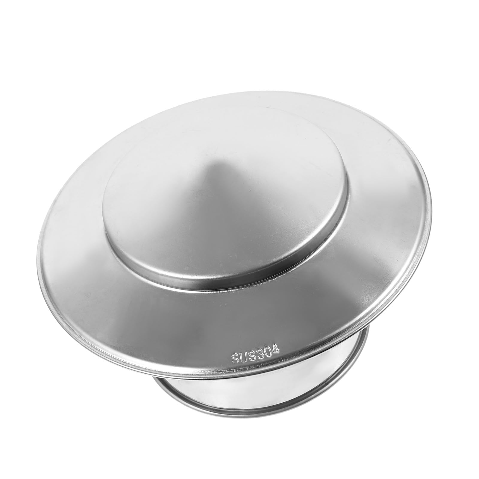 KGLHJDY Rainproof Chimney Cap Cover 110Mm Diameter Stainless Steel Roof Vent with Debris Guard for Clean Indoor Environment and Outdoor Chimney Use