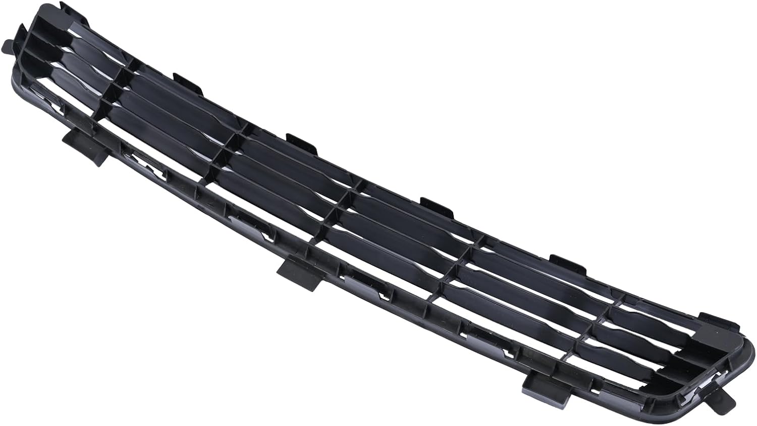 5311206090 Front Bumper Lower Center Grille Grill Compatible with Toyota Camry 2010 2011, Front Bumper Cover Moulding Trim Direct Replacement Textured Black Replace 53112-06090 TO1036118