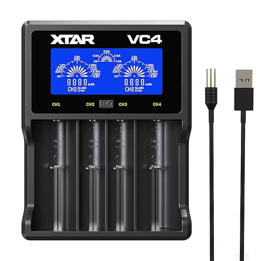 XTAR VC4 Smart Battery Charger