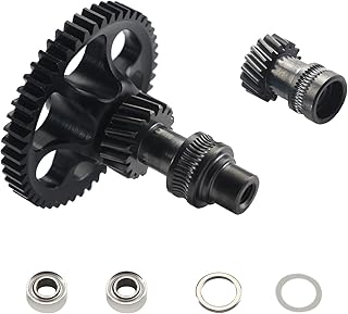 Imdinnogo 3D Printing Extruder Upgrade Accessories BM Nano-Coating Helical Gear Kit High Strength CNC Skeletonized POM-Gears Applicable to VoronLegacy Voron2.4 VoronTrident CW1 CW2 Bczamd