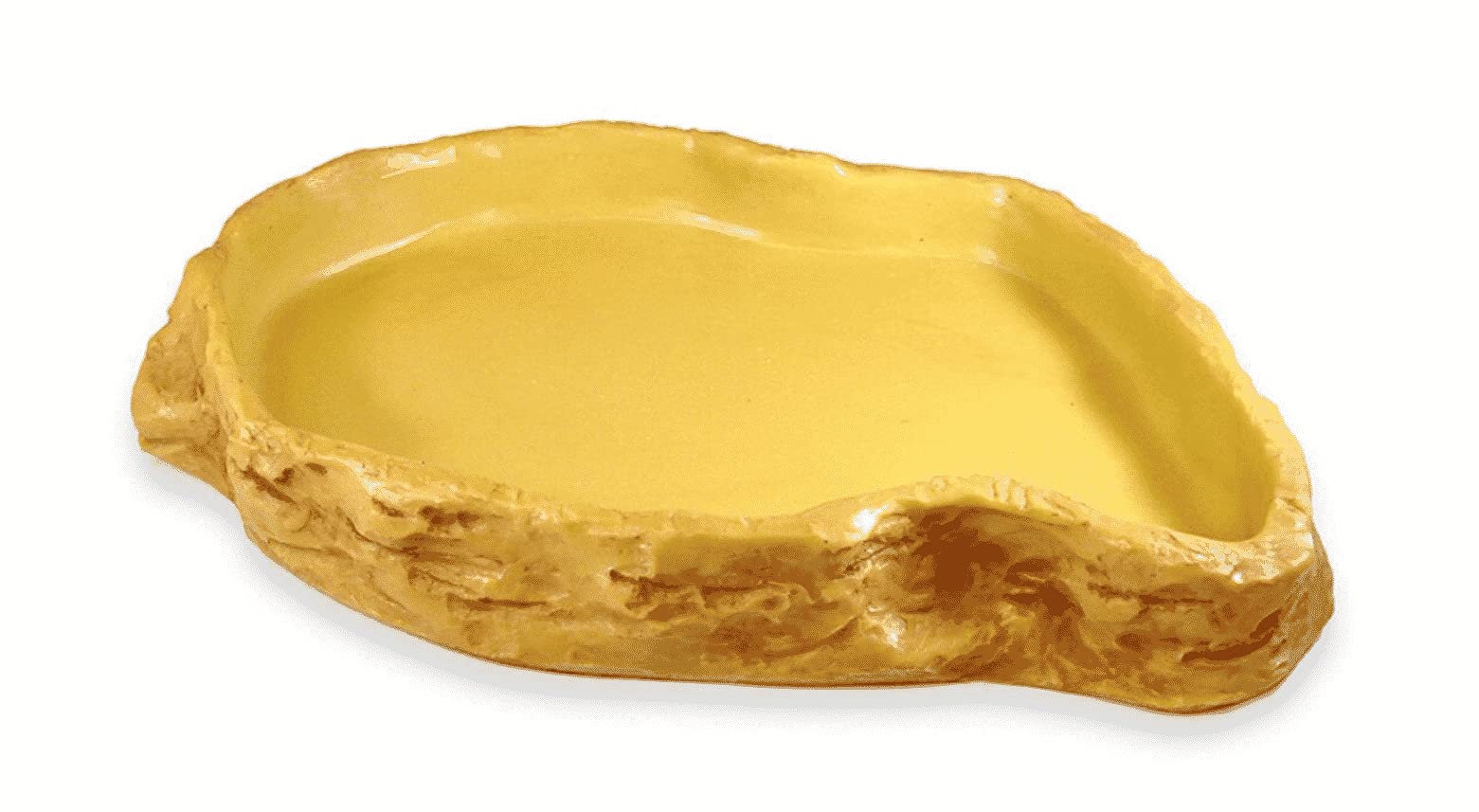 Habistat Repti-Rock Sand Stone Feeding Dish, XL