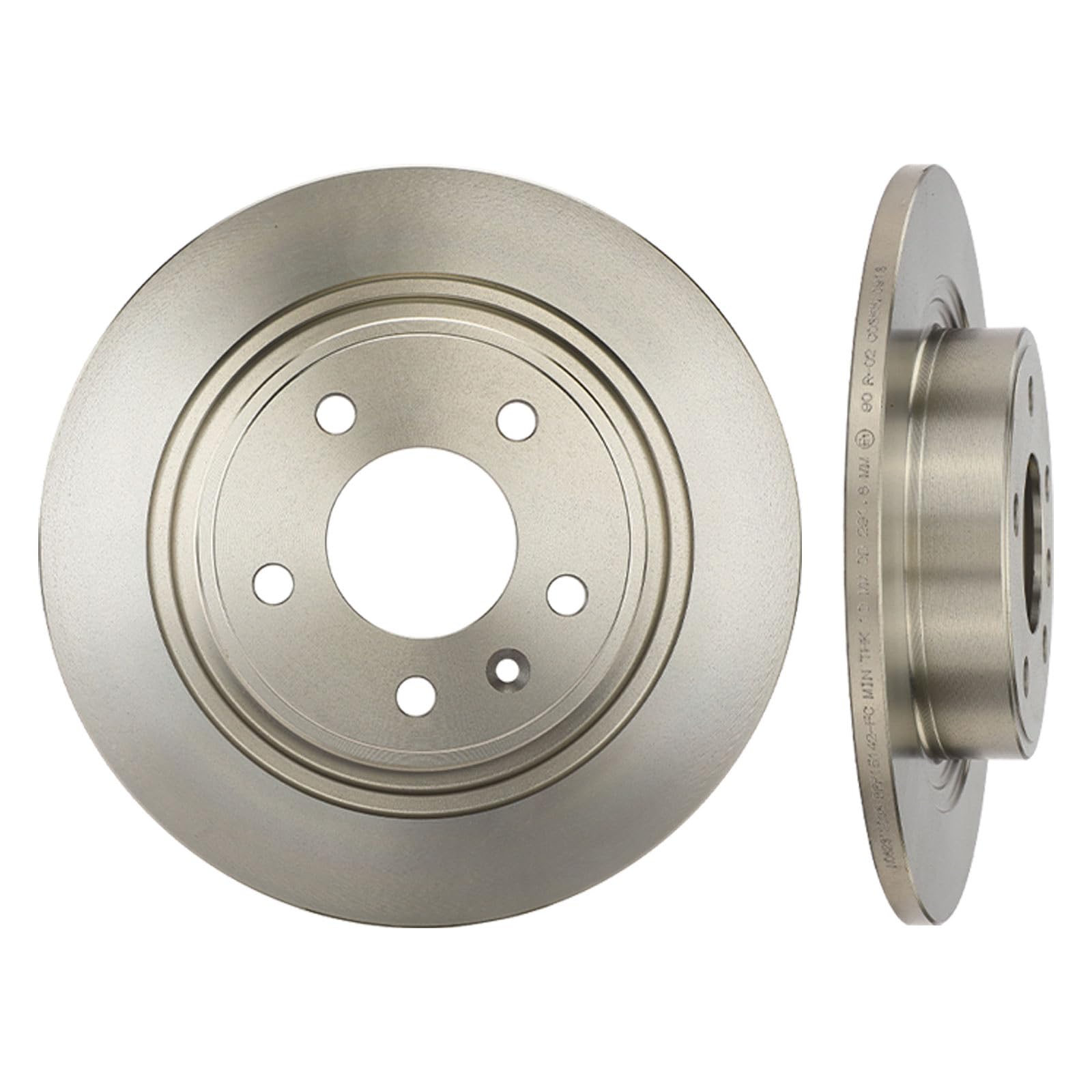 Frankberg Bremsensatz inkl. 2x Bremsscheiben + 4x Bremsbeläge Hinten Kompatibel mit Astra J CaR.A.Van P10 Zafira Tourer C P12 Astra J GTC Astra J P10 Replace# 1605296