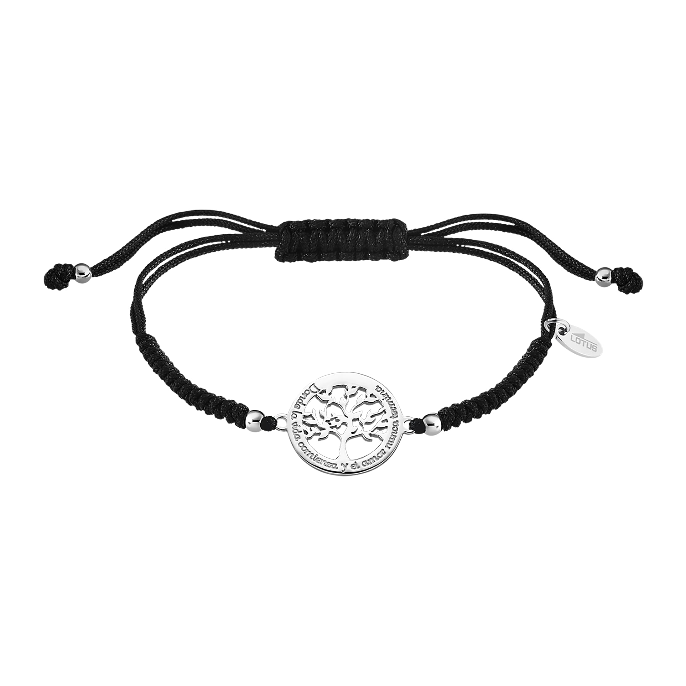 LOTUS SILVER Pulsera Plata Mujer LP1641-2/3 de Primera Ley 925 ml Árbol de la Vida - Sofisticado Brazalete con Pulido y Acabado Refinado 16 cm - Regalo de Cumpleaños - Aniversario - Ocasión Especial