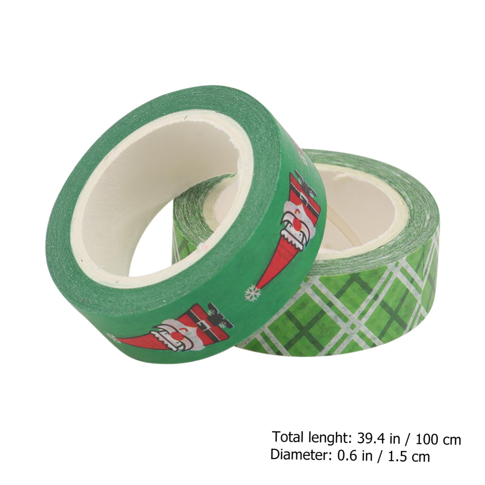 SHINEOFI 30pezzi Washi Tape Decorativi Per Natale Nastro Adesivo Per Con Motivi Casuali Per Artigianato Planner e Scrapbooking