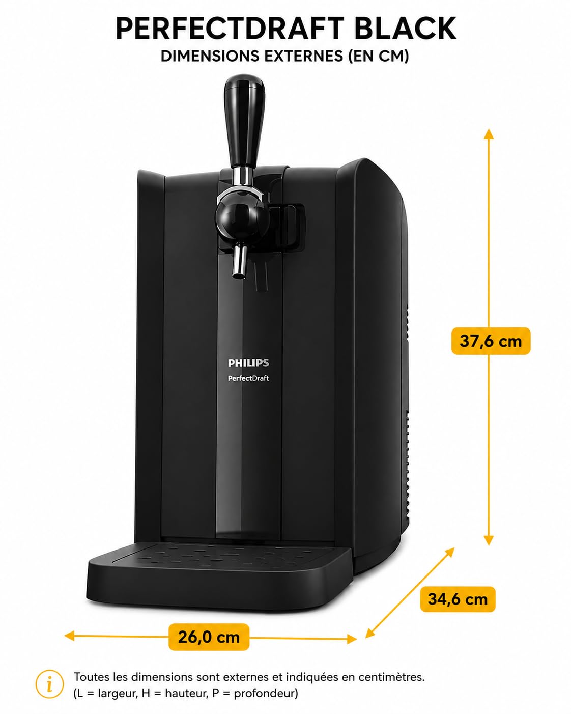 Bierzapfanlage "PerfectDraft Black" Geschenkidee