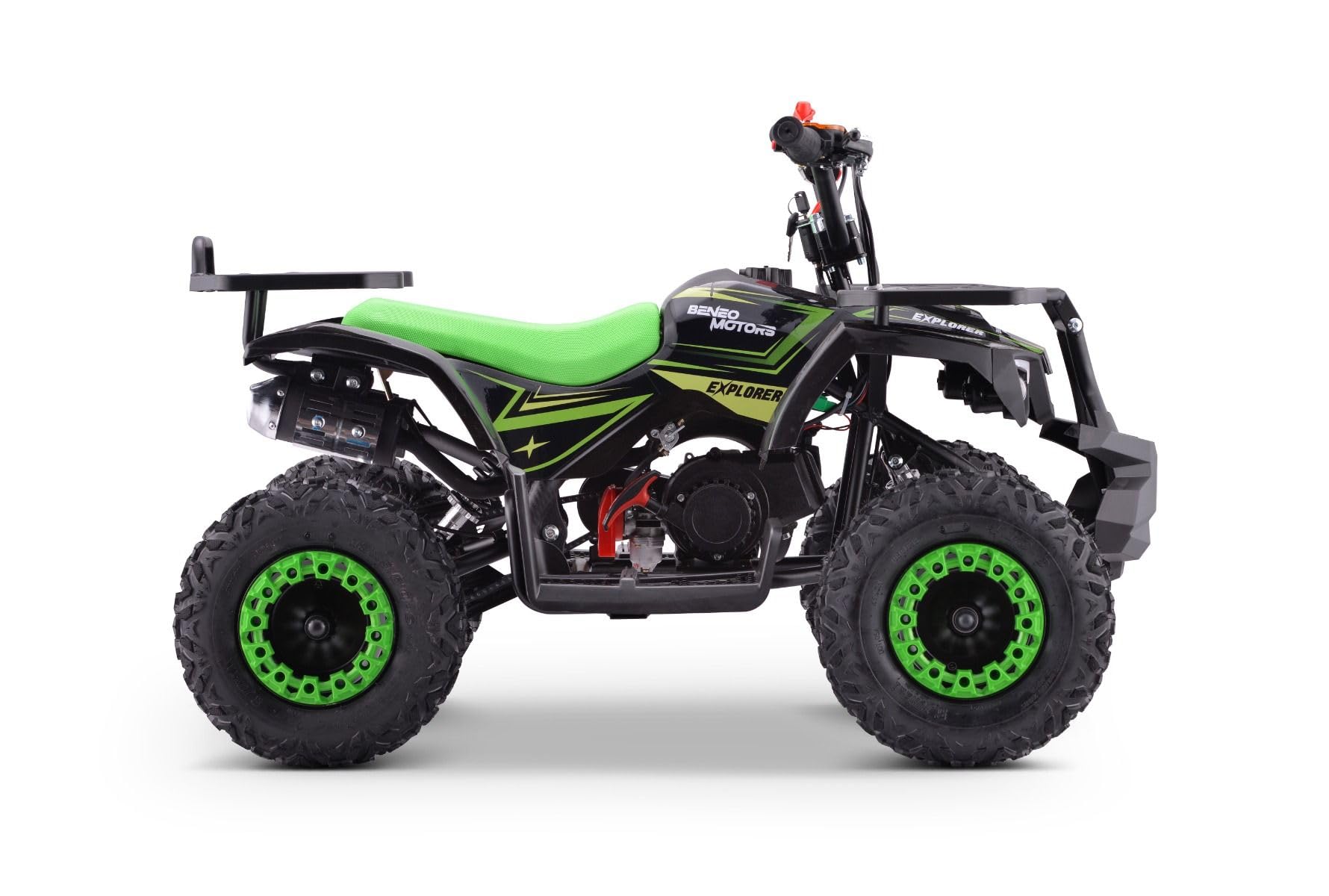 ATV - Mini Quad per bambini Beneo Motors Explorer verde - 50cc