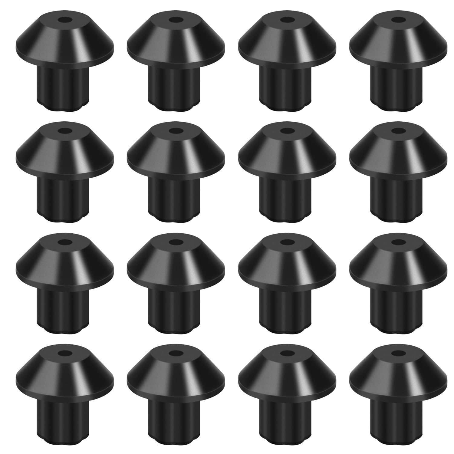4-Pack Gas Range Burner Grate Rubber Bumper Pads - Model WB02X24790, Choice Parts