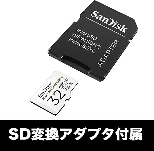 Miniatura 5 de SanDisk SDSQQNR-032G-GH3IA Dash Cam Compatible MicroSD Card, 32GB, UHS-I, Class 10, U3, V30 Compatible, New Package