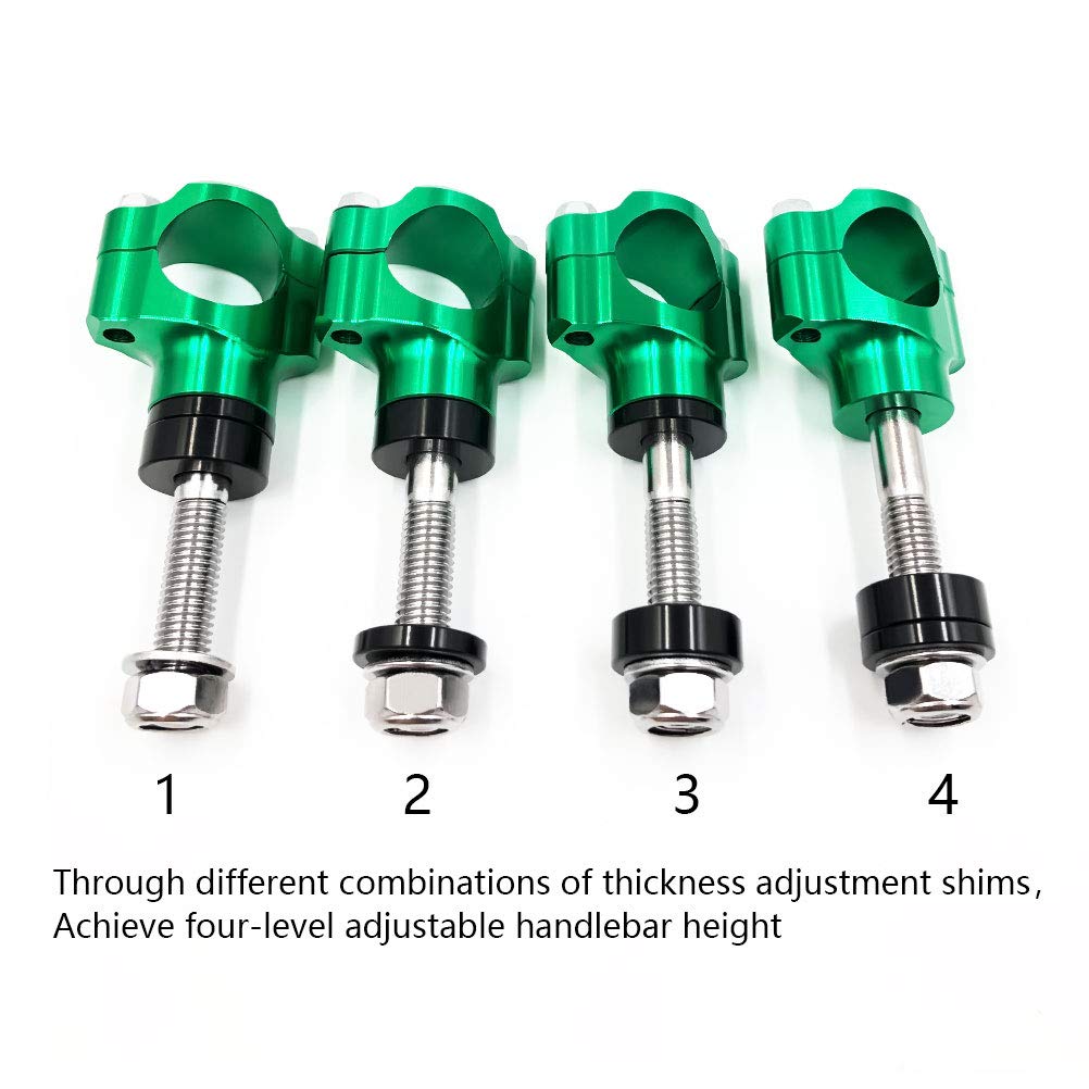 OTOM Motorcycle Handlebar Clamp CNC Aluminum Alloy Bar Clamps 28mm or 1 1/8