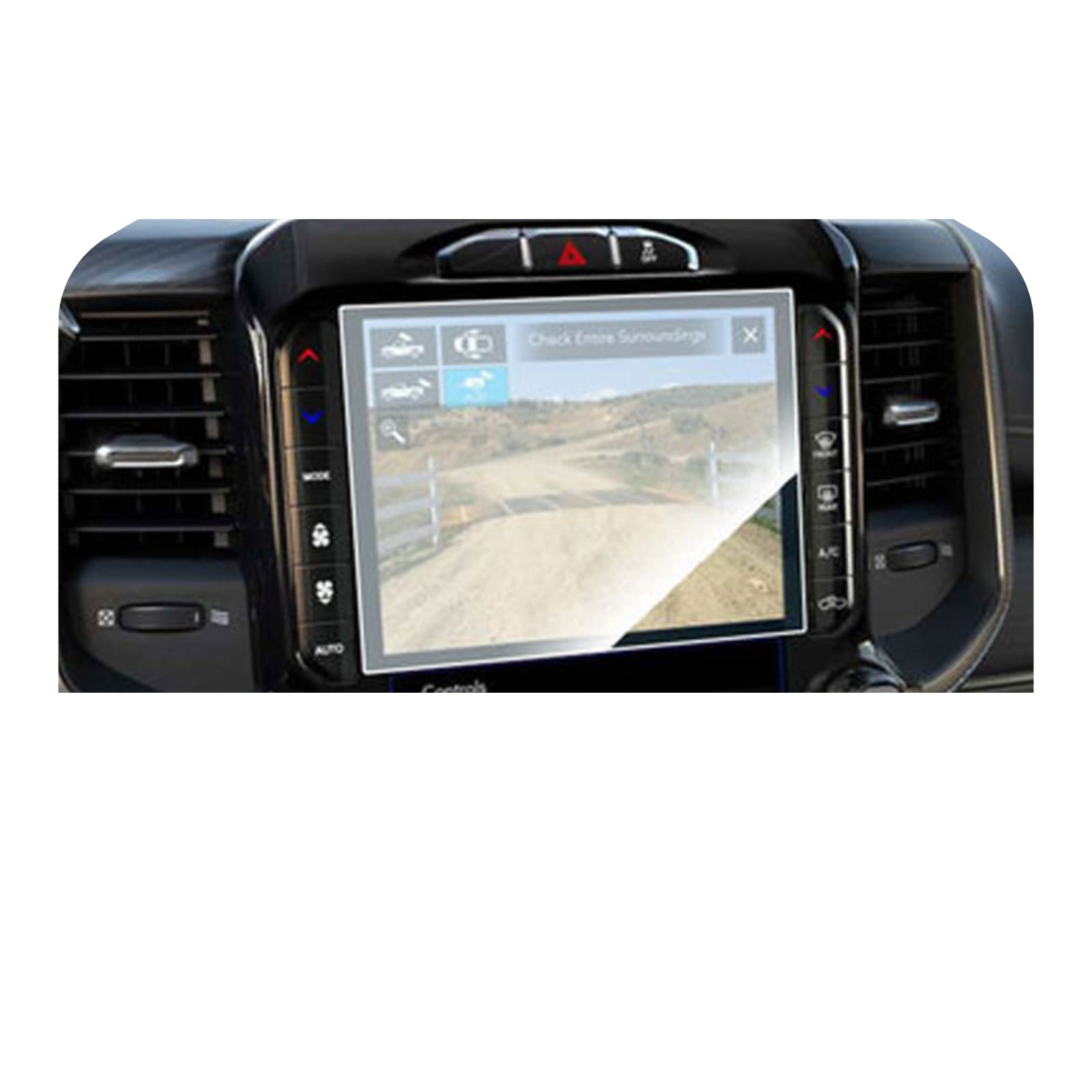 Accessoires voiture Dodge Ram 1500 film de protection écran verre trempé GPS LCD