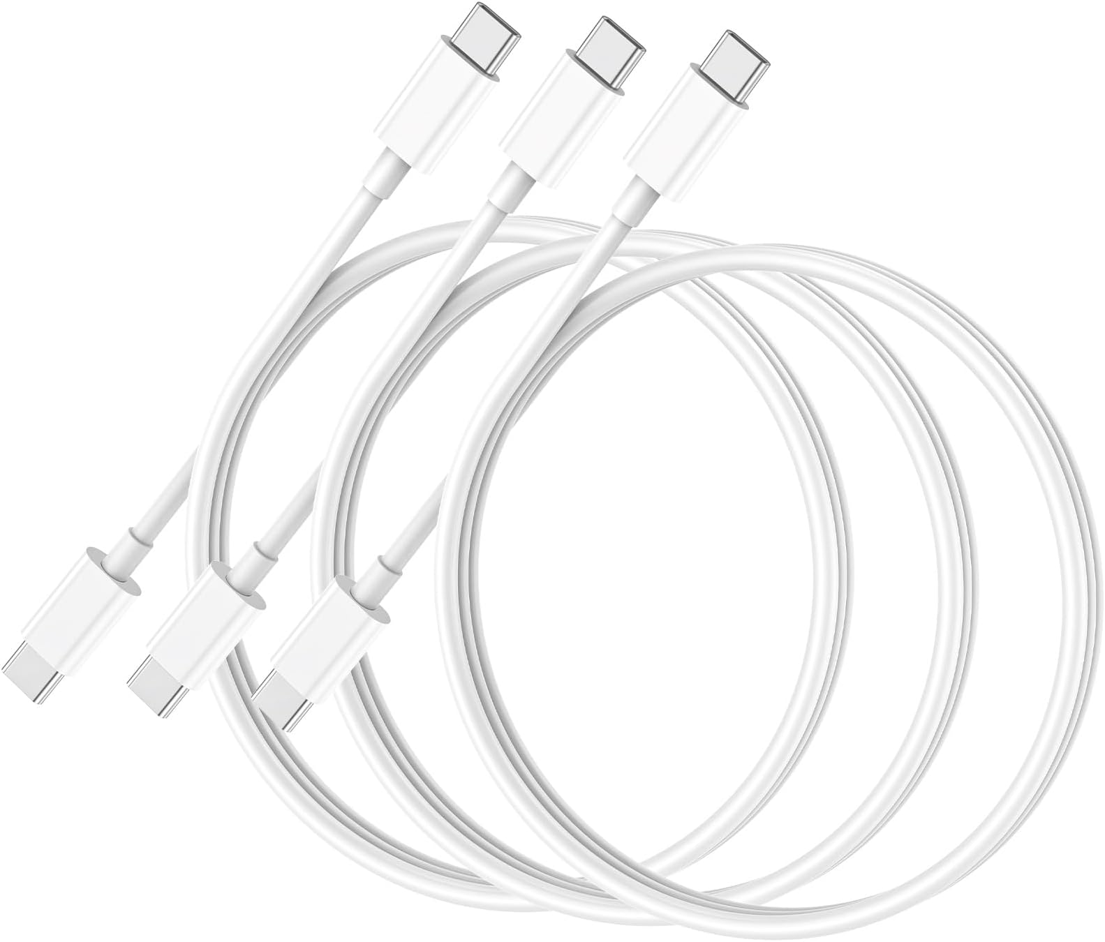 Sicodo USB Type C Cable, USB C Cable Cords 4 Pack (3.3ft