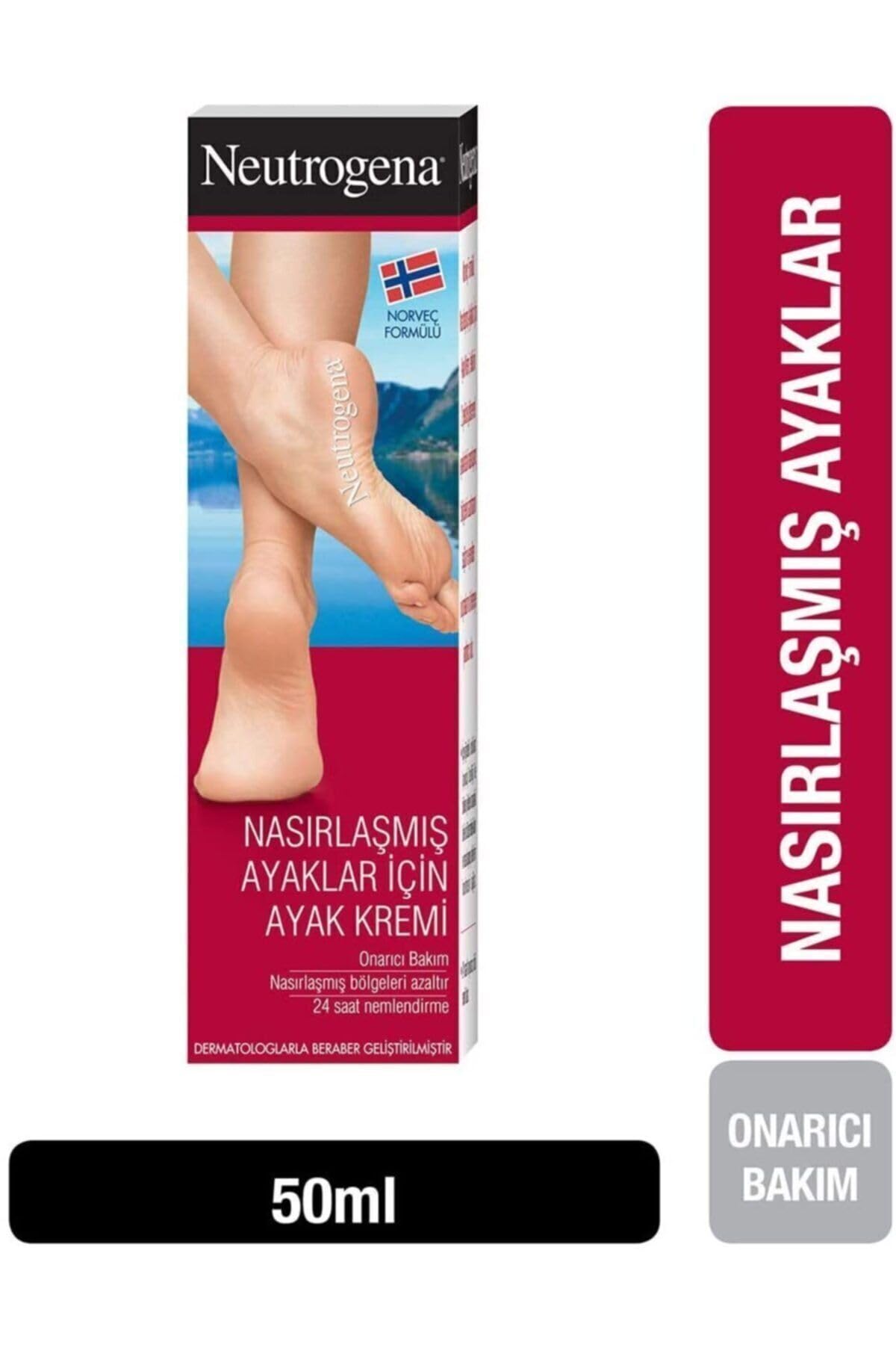 Neutrogena Norveç Formülü Nasırlaşmış Ayaklar İçin Ayak Kremi, 50ml