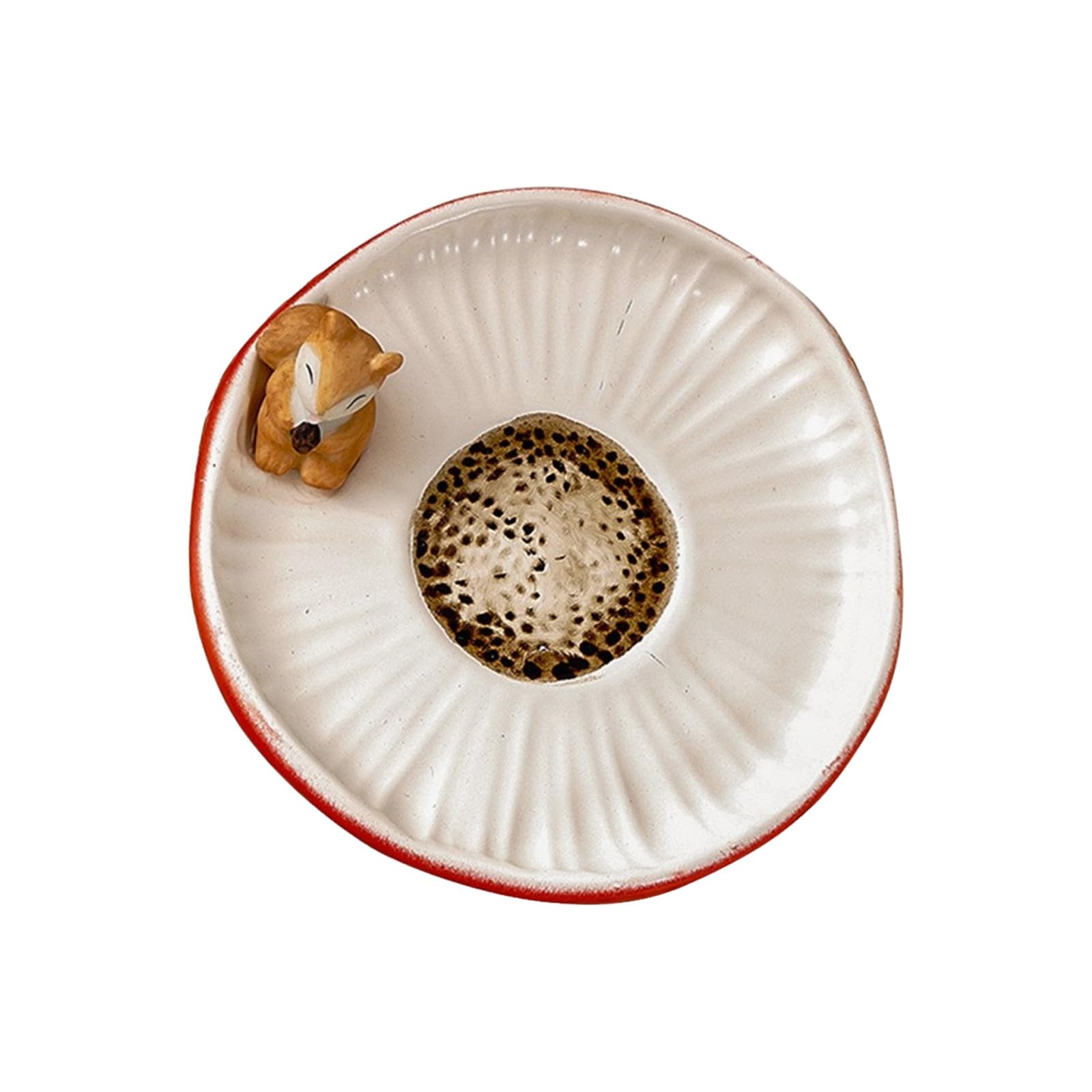 Limtula Decorative Mushroom Jewelry Plate Crafted From Sturdy Resin for Organized Accessory Storage Resin Jewelry Planner