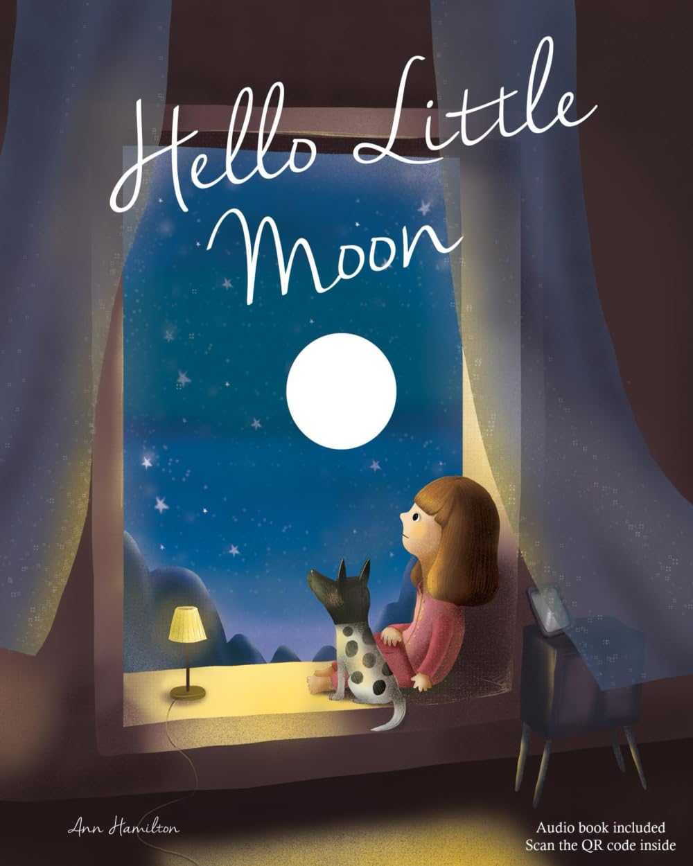 Hello Little Moon : Un livre pour enfants au coucher avec un livre audio en anglais