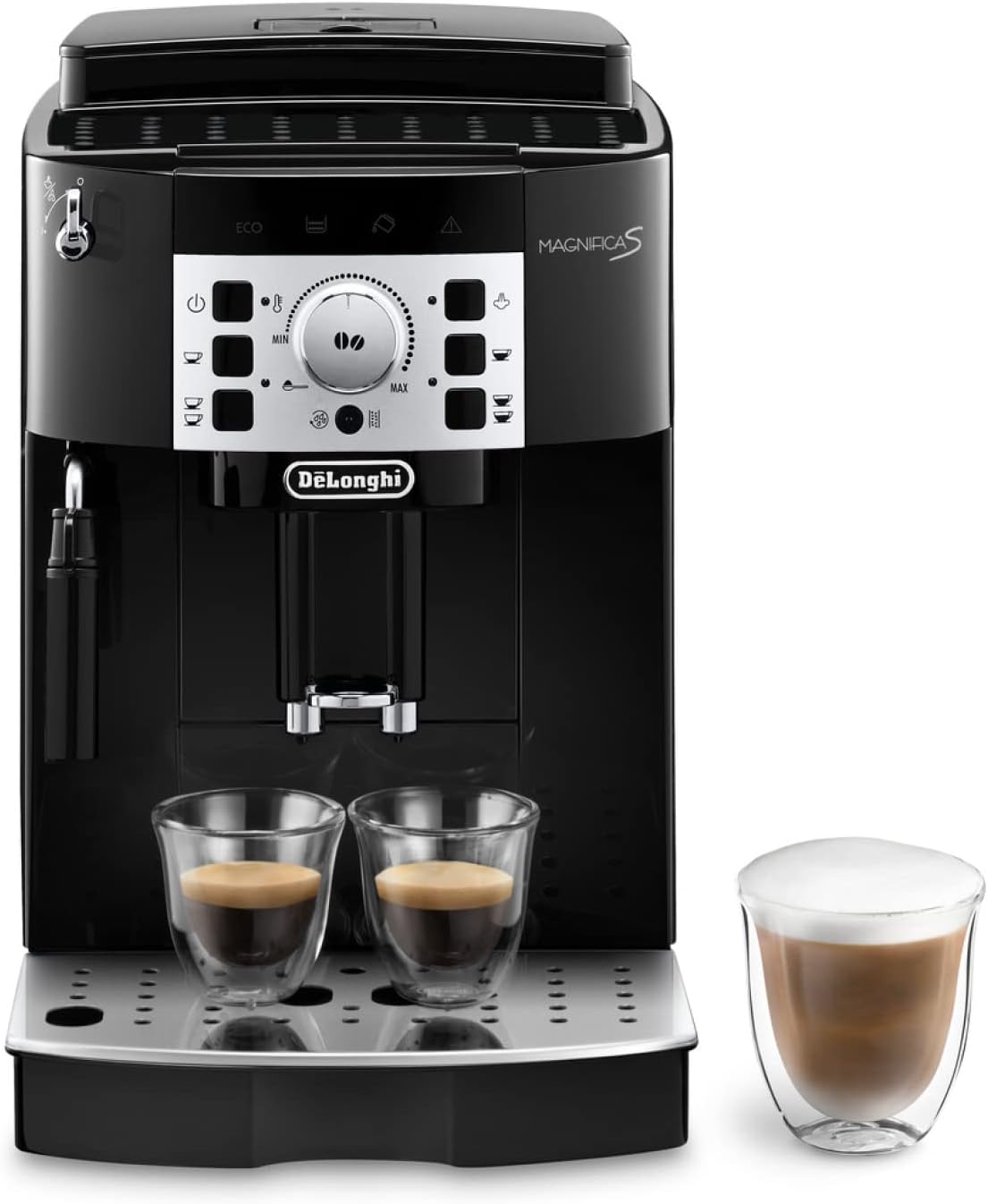 De Longhi Kaffeevollautomat Ecam 21.118 B Inkl Milchaufschäumer Amazon.de: De'Longhi Magnifica S ECAM 22.110.B Kaffeevollautomat mit