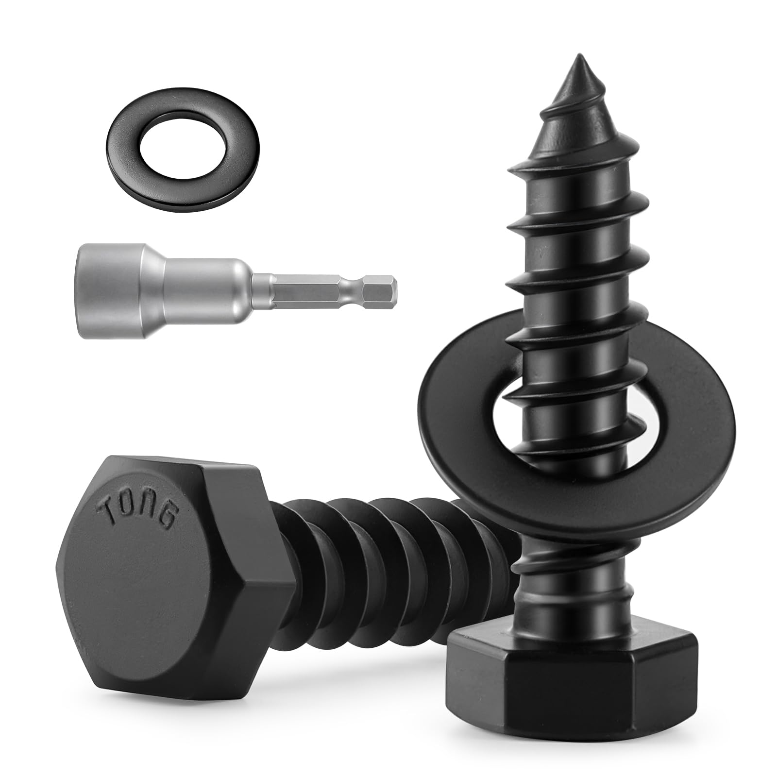 Stainless Steel Lag Screws - 12 Sets, FREE SHIPPING -1
