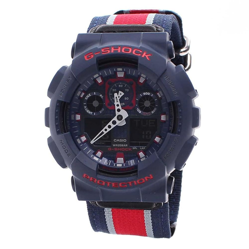 Casio G Shock Magnetic Resistant Cloth Band GA-100MC-2A