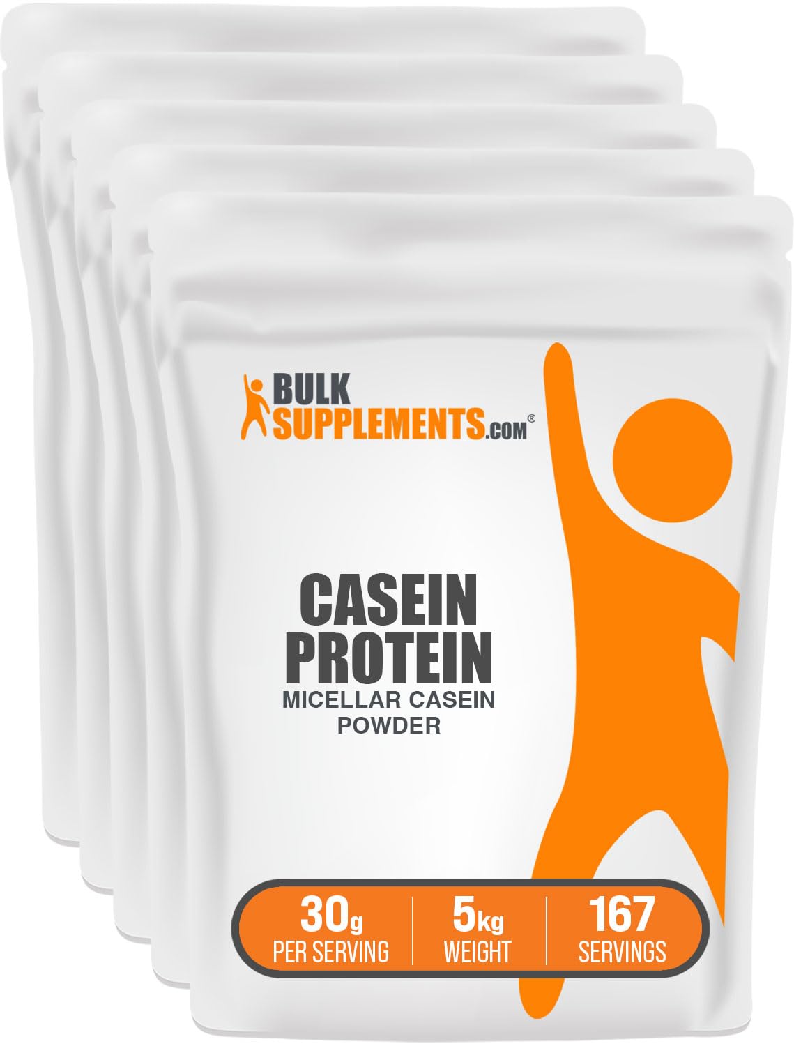 BulkSupplements.com Casein Protein Powder - Micellar Casein Powder, Slow Digesting Protein - Unflavored & Gluten Free, 30g per Serving, 100g (3.5 oz) (Pack of 1) — Amazon image 7