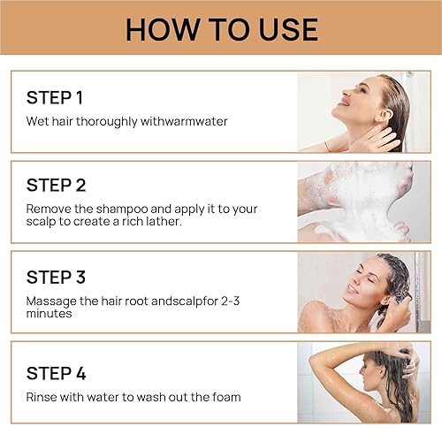 Miniatura 5 de Jabón de barra inversa para cabello gris, barra de champú invertido gris melena para mujeres y hombres, mejora el crecimiento y el grosor del