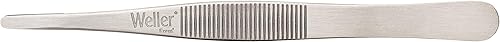 Miniatura 5 de Weller Erem 21SA120 Pinzas de precisión con puntas de punta media, longitud de 4.724 in