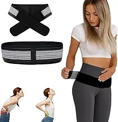 Cinta Postural Pélvica Coluna Alívio Dor Lombar Apoio Cintura Costas