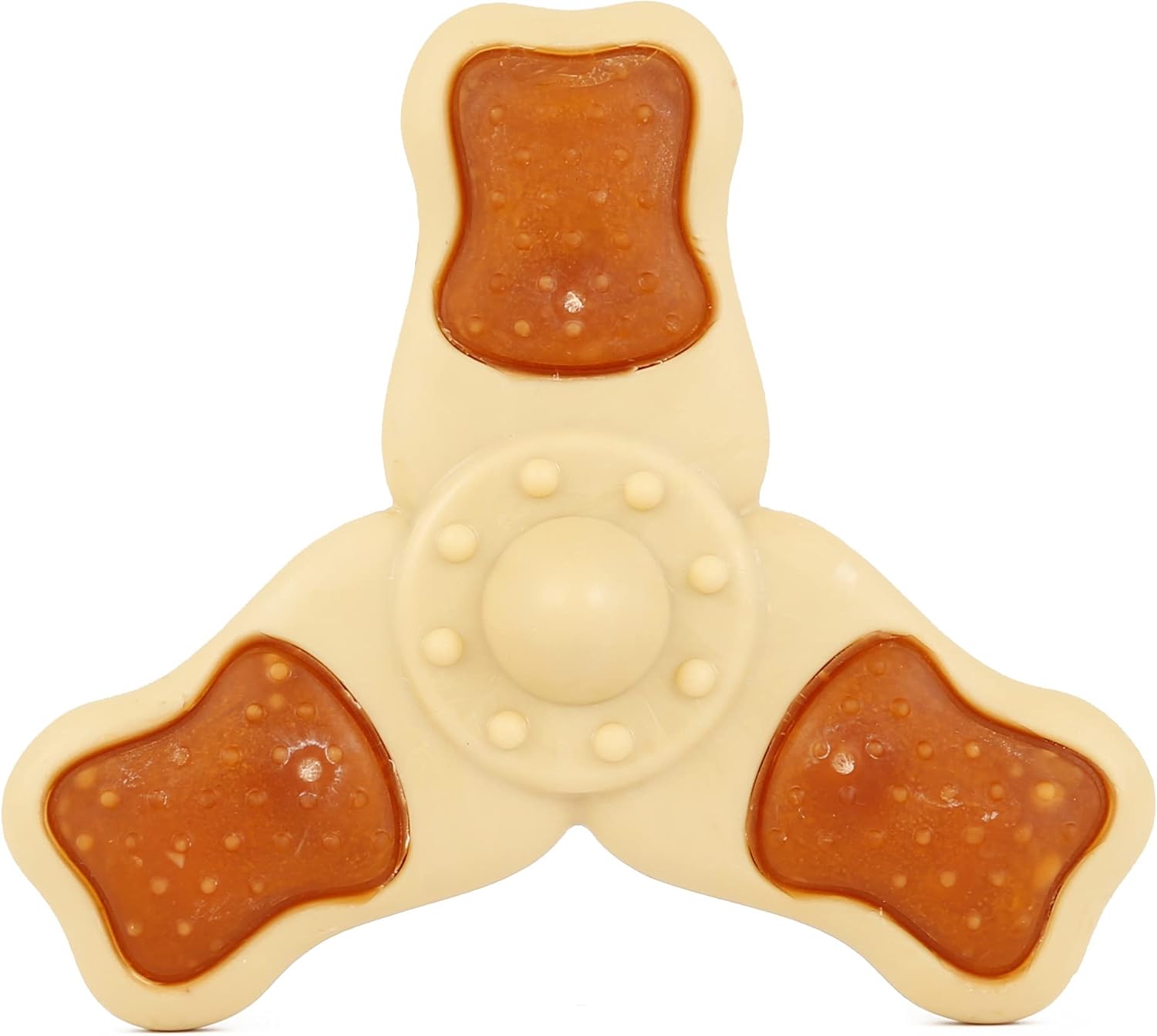 Hartz Chew ‘n Clean Chew Toy and Treat in One Chicken Flavored Tri-Point Dog Toy, Medium : Pet Supplies