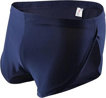 Mens Boxer Underwear, Sexy Split Side Boxer Shorts Briefs Trunks Style Underpants