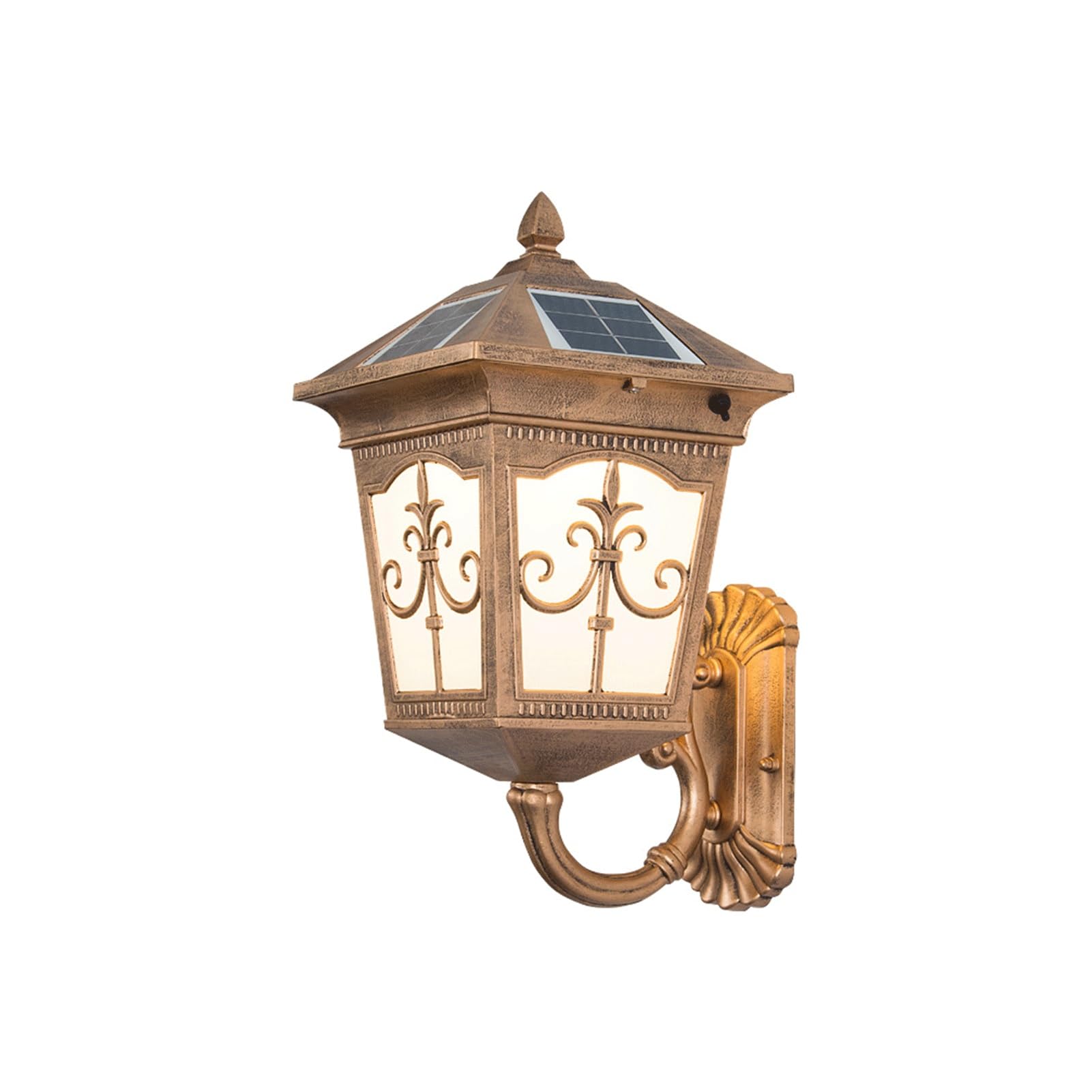 Applique solaire vintage pour porche et patio : illuminez votre porte d'entrée