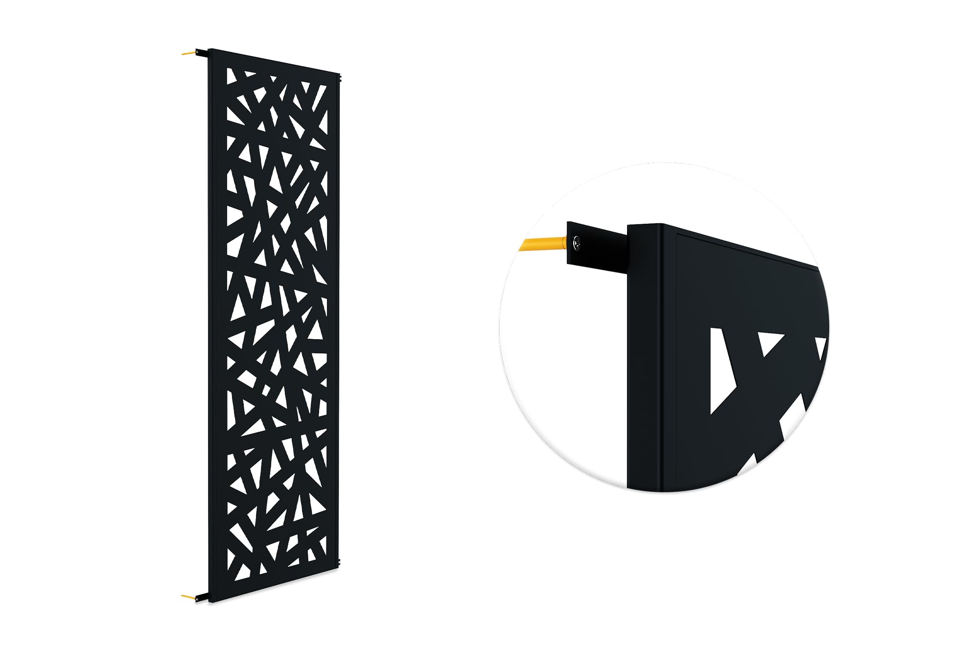 Casanoov Panneau décoratif RUIVO noir H.160cm motifs intégral