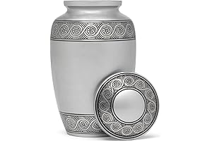 Memento of Love: Silver Cremation Urn for Cherished Remains