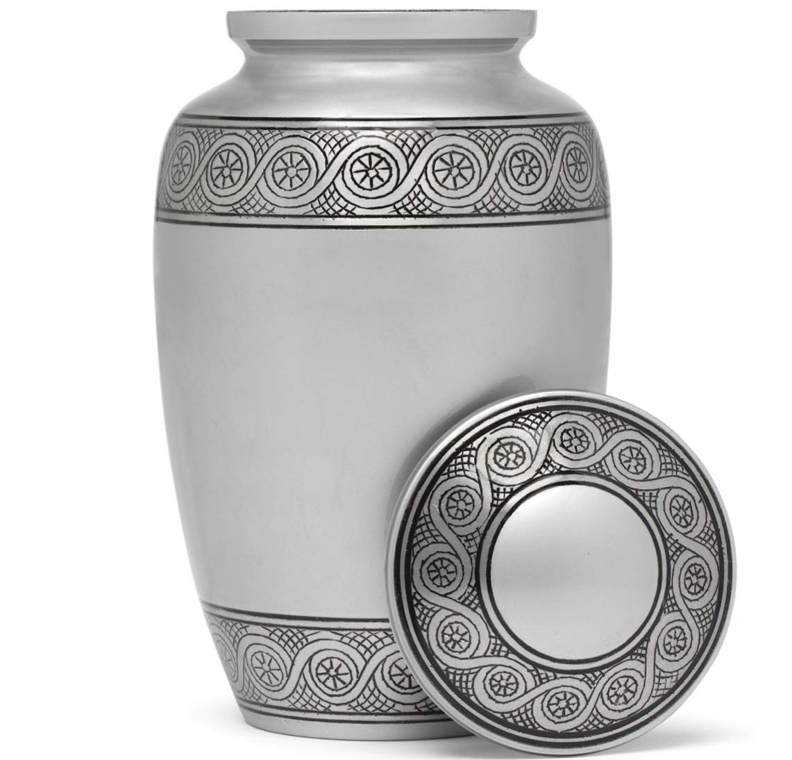 Eternal Harmony Cremation Urns for Human Ashes - Large Adult Size for Men & Women | Decorative Funeral Urns with Handcrafted Designs | Honor and Remember Your Loved Ones | Holds Up to 210 Cubic Inches