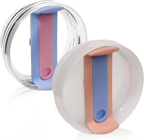 Miniatura 1 de senyouth 2 tapas de vaso para Stanley Cup, tapas de repuesto a prueba de derrames para vaso Stanley, tapas resistentes a salpicaduras para vasos de