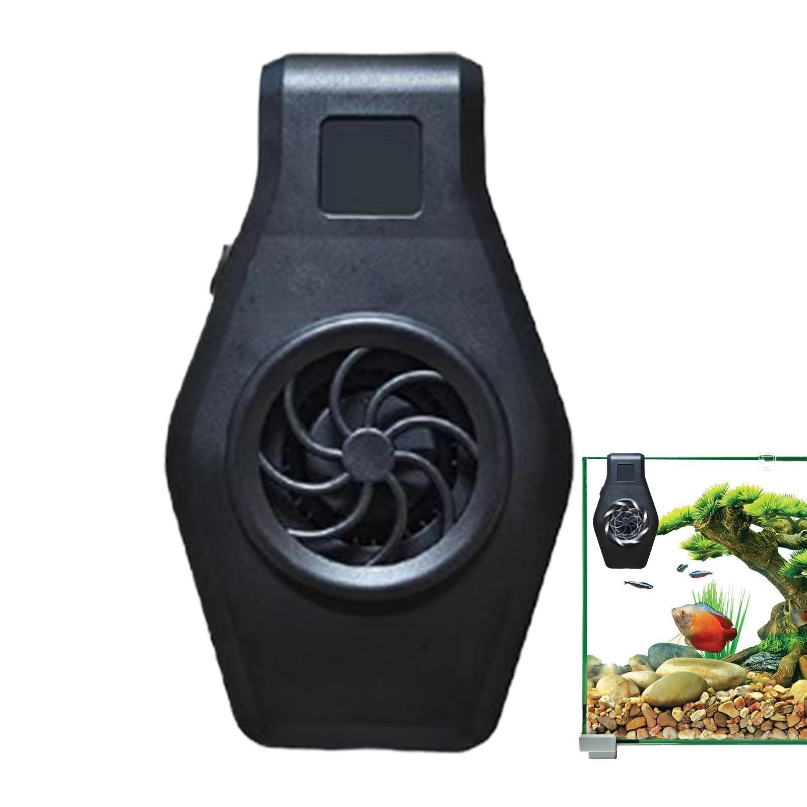 Ventilateur de refroidissement pour aquarium équipé de 2 vitesses de vent réglables