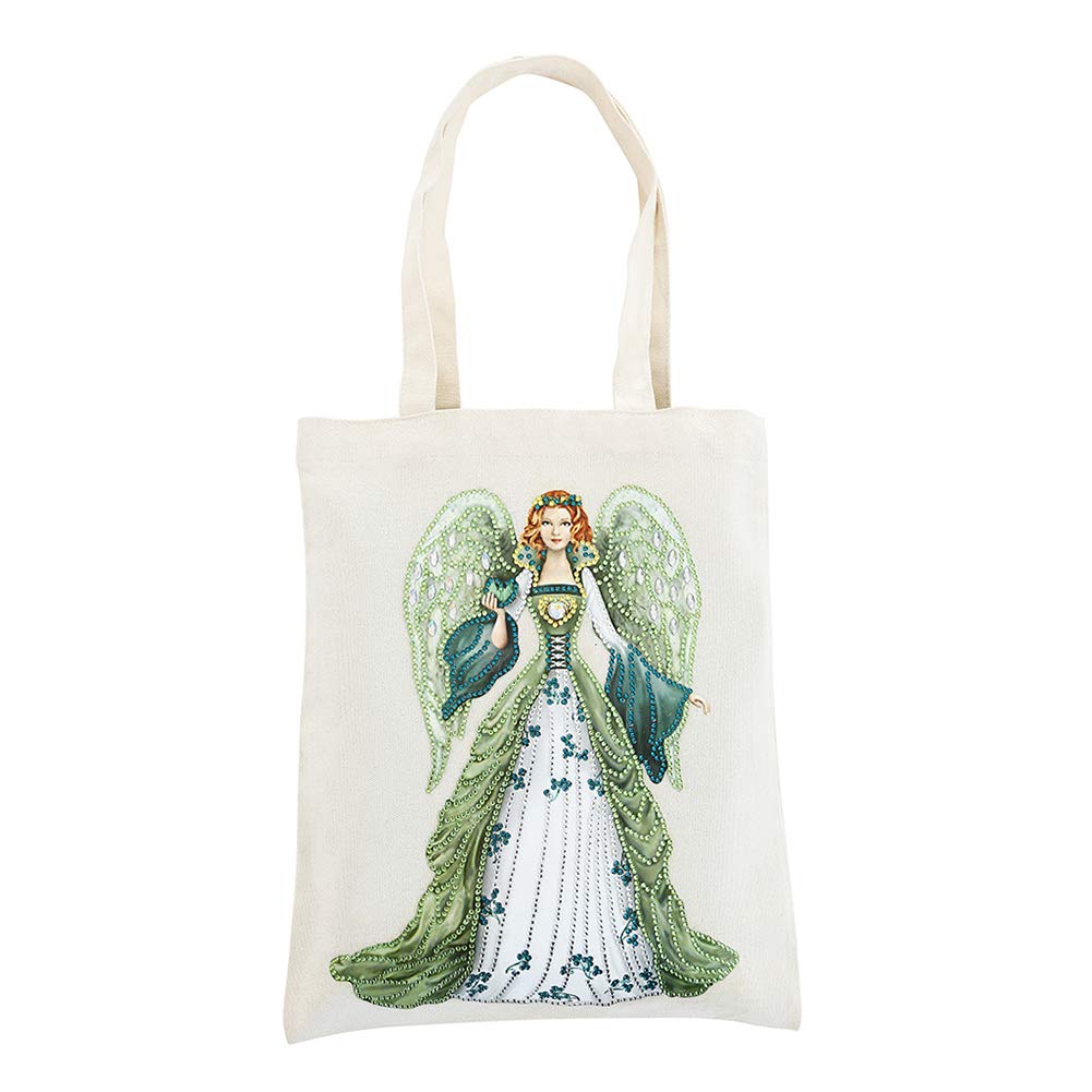 DIY 5D Diamond Painting Linen Tote Bag – Reusable Canvas Bag For Shopping, Beach, Travel - View #8