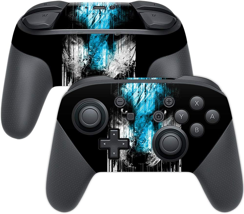 MightySkins Skin Compatible with Nintendo Switch Pro Controller - Wild Rain | Protective, Durable, and Unique Vinyl Decal wrap Cover | Easy to Apply, Remove, and Change Styles | Made in The USA