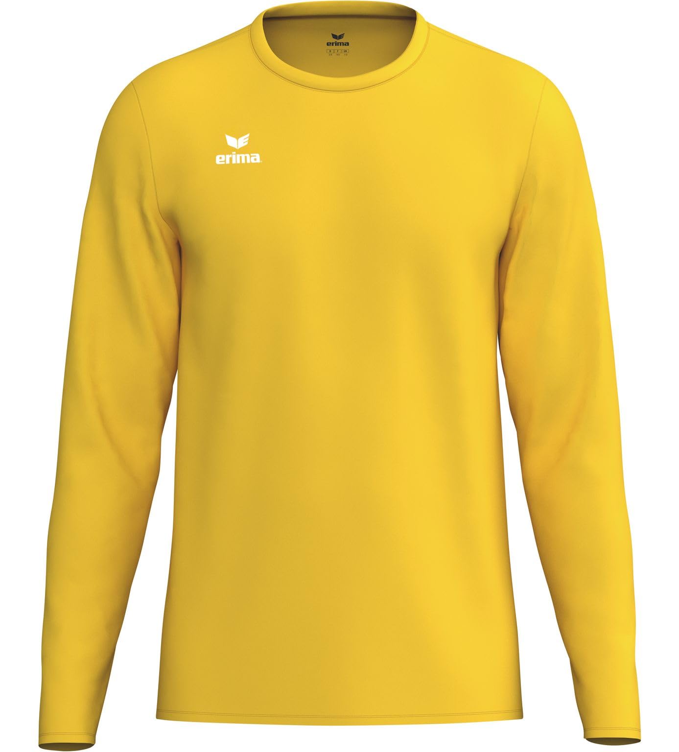 Erima Unisex Jaune Long Sleeve T-Shirt Intro