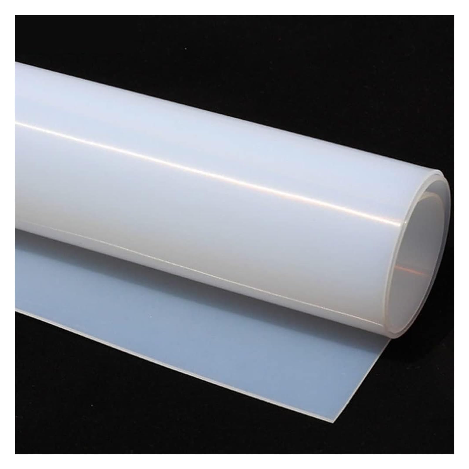 strapazierfähige Unterlage, Silikon, 1 Stück, 500 x mm, Silikonkautschukplatte, 2, 3, 4 Dicke, hitzebeständige Platte, durchscheinende Matte(500X500X4mm)