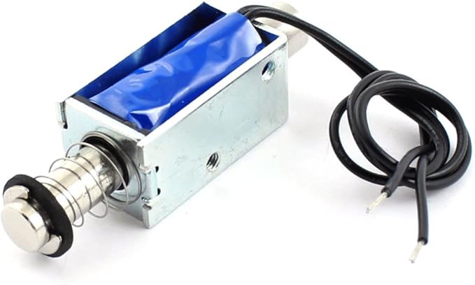 Électroaimant De Levage Uxcell 24V DC - Force 100 Newtons (environ 10kg) - Pour Projets DIY, Automatisation, Modélisme