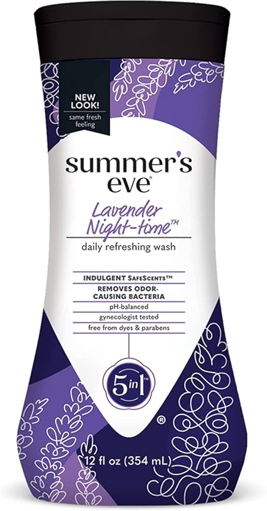 Amazon | Summer's Eve Night-Time Sensitive Skin Cleansing