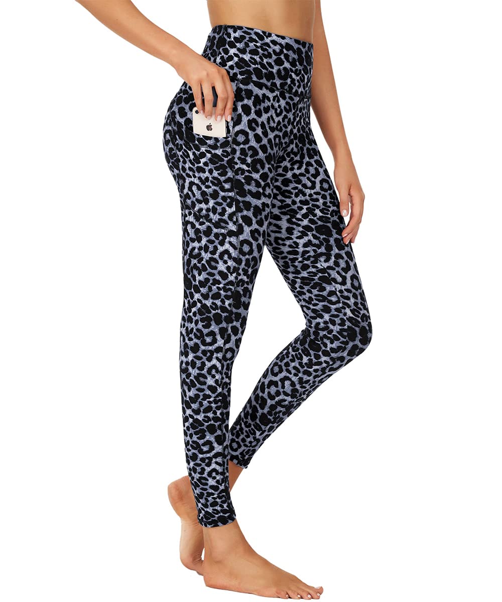 Love My FashionsWomen's High-Waisted Yoga Leggings Buttery Soft Tummy Control Workout Running Tights Squat Proof Sportswear Gym Leggings with Pockets