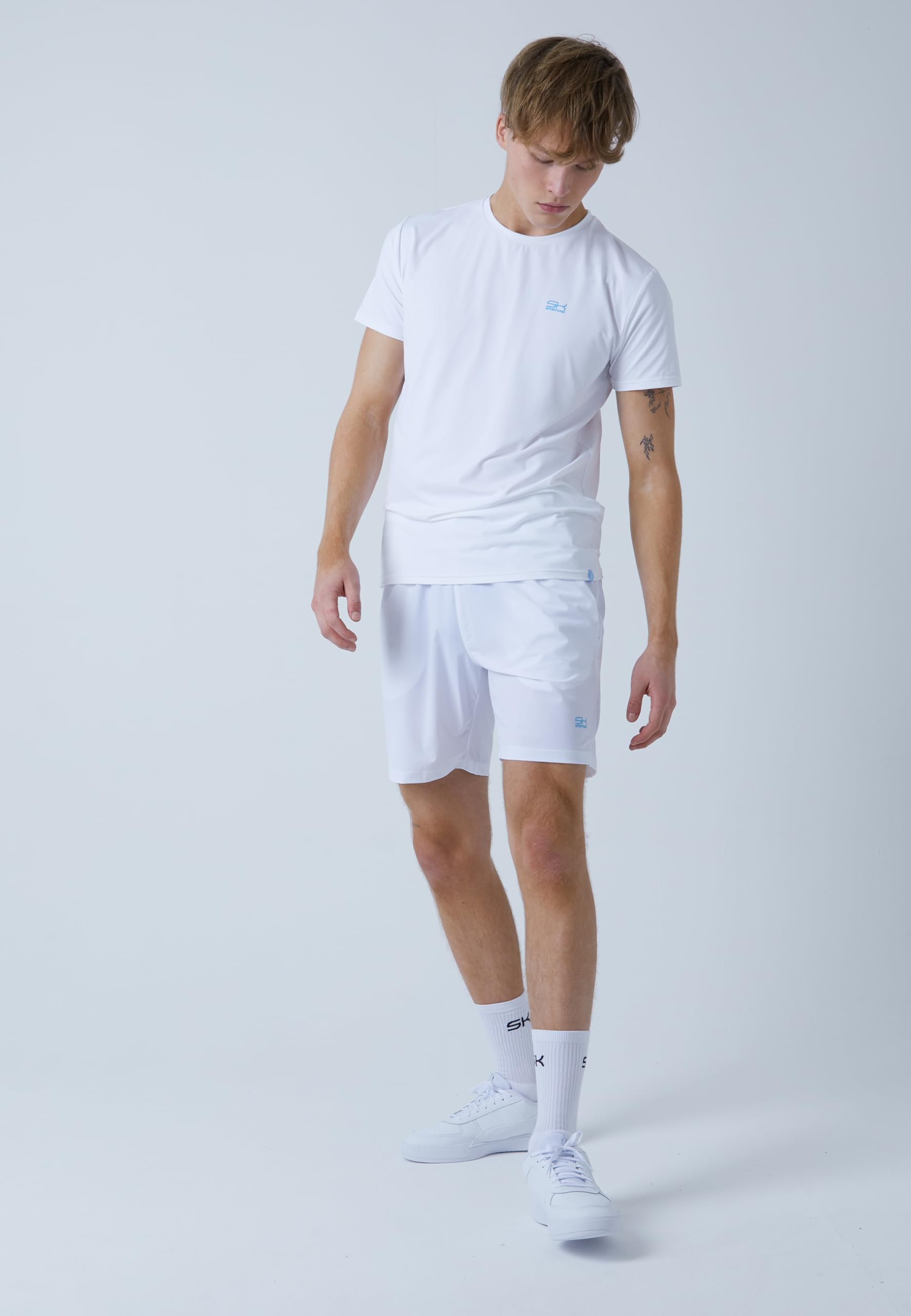 Sportkind Tennis Padel Training Shorts Regular Ultraleicht hochelastisch atmungsaktiv UV-Schutz