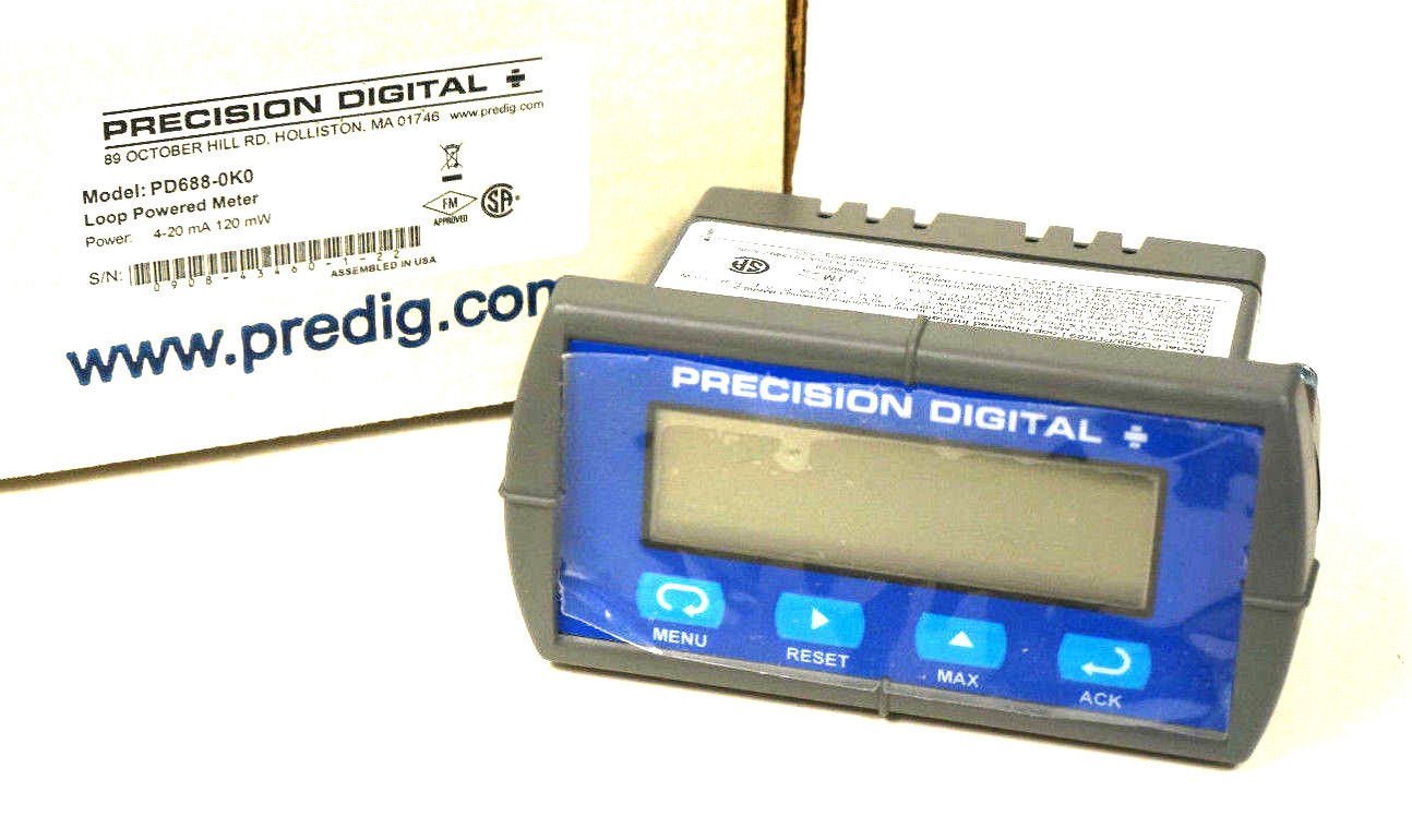 Precision Digital Loop Leader PD6606-LNN 5-Digit Loop-Powered Process ...