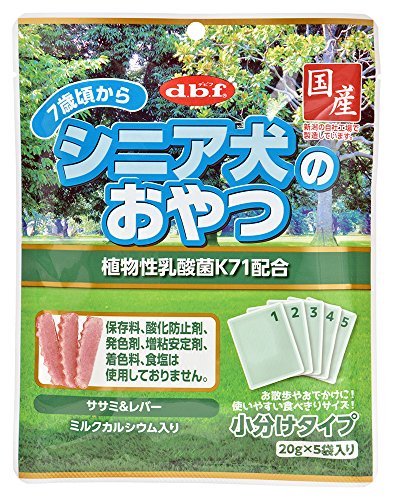 デビフ　30パック　シニア犬のおやつ　植物性乳酸菌Ｋ７１配合 20g×5袋×30 Amazon | デビフペット 【セット販売】シニア犬のおやつ 植物性乳酸菌