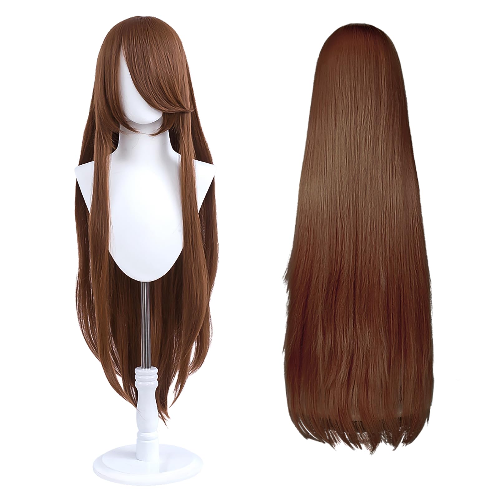 100cm / 40 Inch Long Wig, Universal Anime Costume Cosplay Wig, Perfect for Party Daily-Use, Festivals, and Halloween