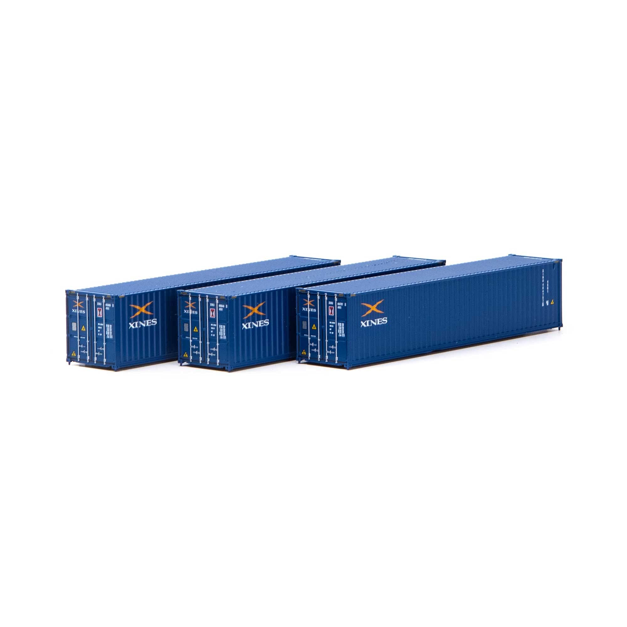 Athearn N 40' Low-Cube Container Xines, ATH17641