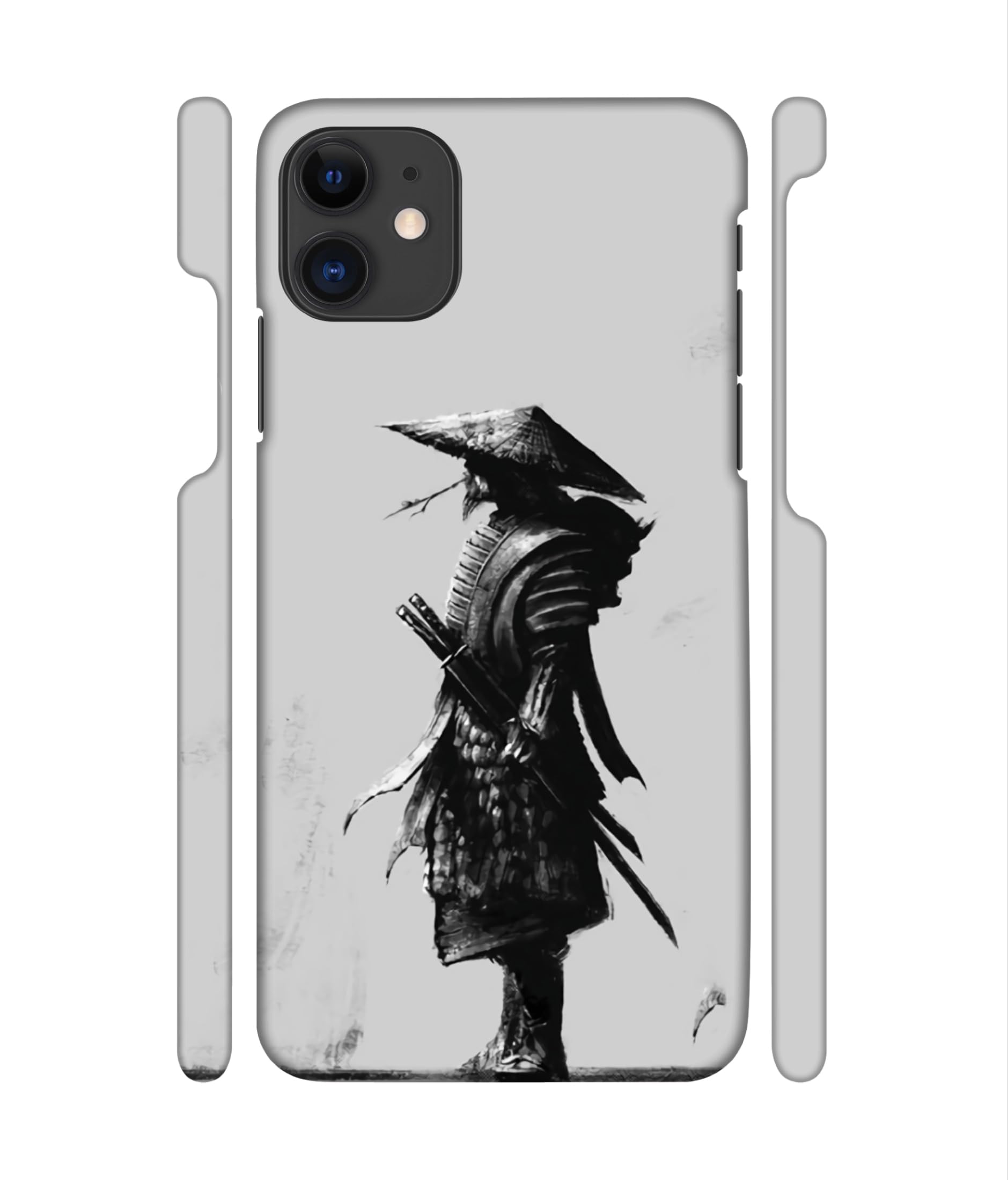 AliteCraze "Samurai Warrior Printed Hard Mobile Back Cover for Apple iPhone 11, Designer Slim & Stylish Premium Cover