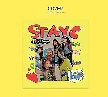 Amazon.com: K-POP STAYC 2nd Single Album [STAYDOM] CD+72p P