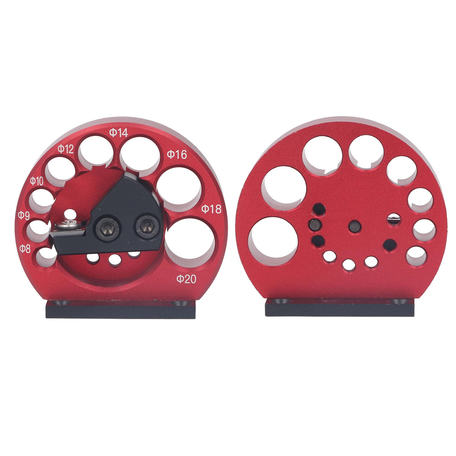 Strumento Ausiliario per Barra Tonda per Fresatura di Tasselli per Trapano Elettrico Strumento Ausiliario per Tasselli 8-20 Mm per Lavorazione del Legno, Perni