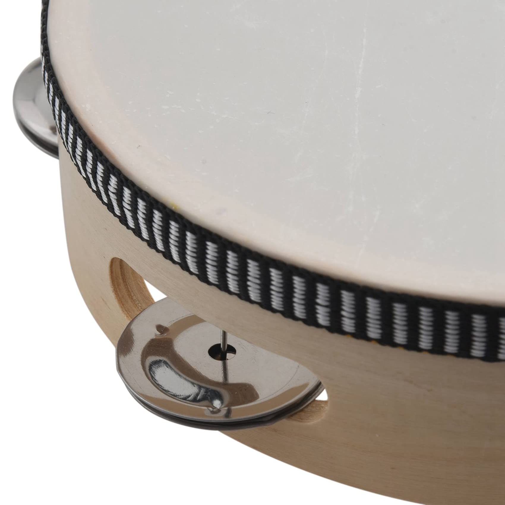 6X Tamburello Musicale da 7 Pollici con Percussione Rotonda per Partito KTV